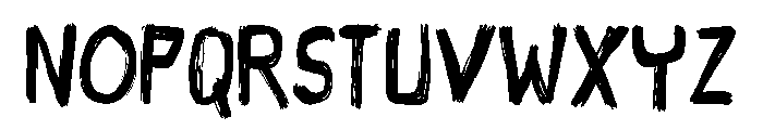 Meturn Font LOWERCASE