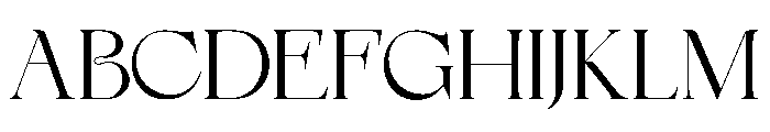 Mewah Regular Font UPPERCASE