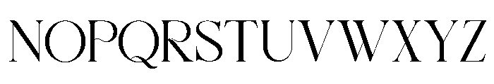 Mewah Regular Font UPPERCASE
