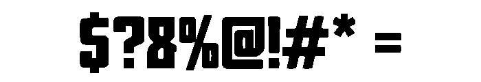 Mezaron Font OTHER CHARS