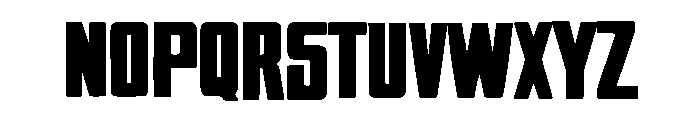 Mezaron Font UPPERCASE
