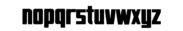 Mezaron Font LOWERCASE