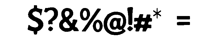 medieval_blackletter Font OTHER CHARS