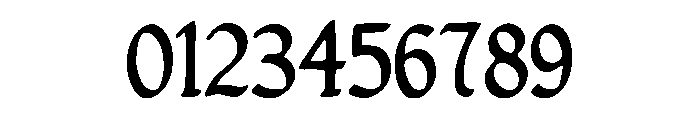 medieval_goth Font OTHER CHARS