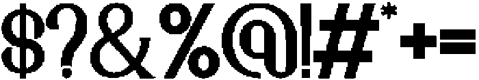 MEDIQA Regular otf (400) Font OTHER CHARS