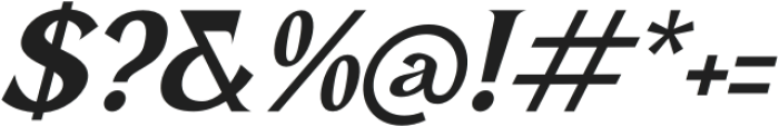 MEGRATH Italic otf (400) Font OTHER CHARS