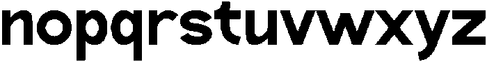 MEIRO Regular otf (400) Font LOWERCASE