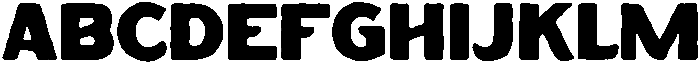 MEKTON Regular otf (400) Font UPPERCASE