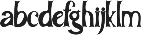 MELASTHI ttf (400) Font LOWERCASE