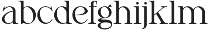 MELIGHT Regular otf (300) Font LOWERCASE