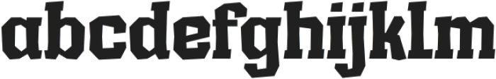 MEORUGEND-Regular otf (400) Font LOWERCASE