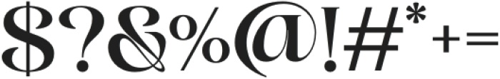 MEQANOR Regular otf (400) Font OTHER CHARS