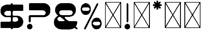 MERCURY Regular otf (400) Font OTHER CHARS