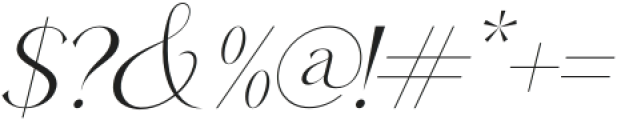 MERQOLA NATURE Italic otf (400) Font OTHER CHARS
