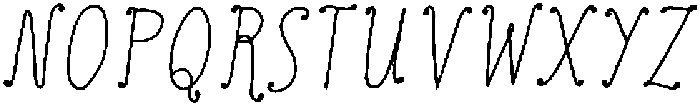 MESSY FAIRY CLUB Regular otf (400) Font UPPERCASE