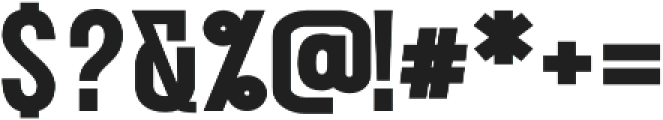 METAFORA Black Semi Expanded otf (900) Font OTHER CHARS