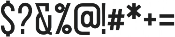METAFORA Semi Bold otf (600) Font OTHER CHARS