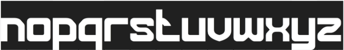 METROPOLIS-Inverse otf (400) Font LOWERCASE