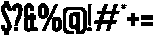 Meacros otf (400) Font OTHER CHARS