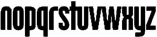 Meacros otf (400) Font LOWERCASE