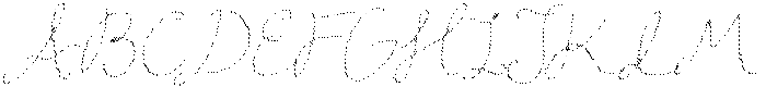 Meadow Lavande Dashed otf (400) Font UPPERCASE