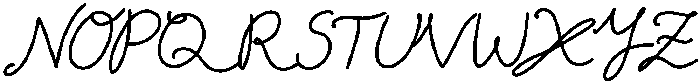 Meadow Lavande Regular otf (400) Font UPPERCASE