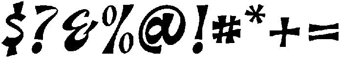Meadow Regular otf (400) Font OTHER CHARS