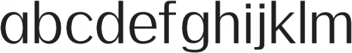 Meadow Regular otf (400) Font LOWERCASE