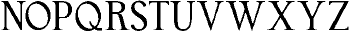 Meadow Reverie
 Serif otf (400) Font UPPERCASE