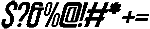 Mearu Food Italic otf (400) Font OTHER CHARS