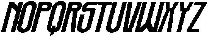 Mearu Food Italic otf (400) Font LOWERCASE