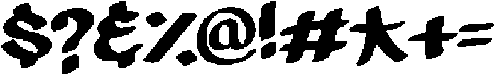 Measter Tag Regular otf (400) Font OTHER CHARS