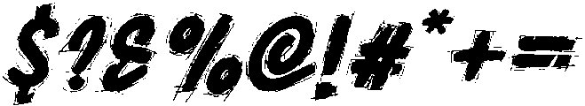 Measured Process Italic otf (400) Font OTHER CHARS