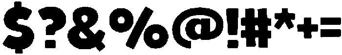 Meatball Regular otf (400) Font OTHER CHARS