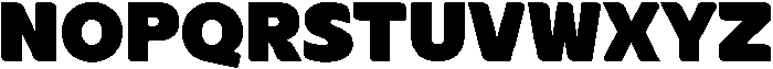 Meaty Bliss otf (400) Font UPPERCASE