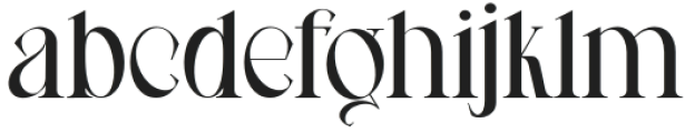 Meave Regular otf (400) Font LOWERCASE