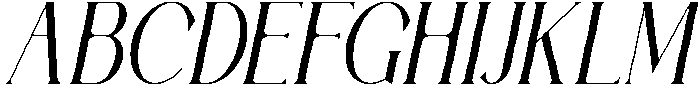 Mebilack Italic otf (400) Font