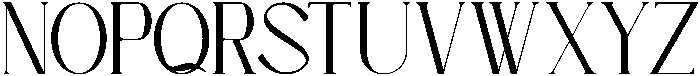 Mebilack otf (400) Font UPPERCASE