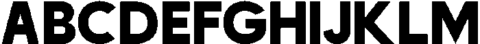 Mebula Regular otf (400) Font UPPERCASE