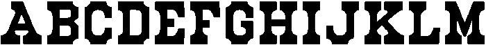 Mechwerk Condensed otf (400) Font UPPERCASE