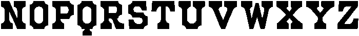 Mechwerk Condensed otf (400) Font UPPERCASE