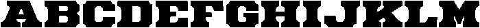 Mechwerk Expanded otf (400) Font UPPERCASE