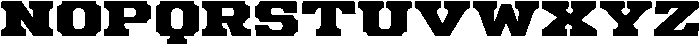 Mechwerk Expanded otf (400) Font UPPERCASE