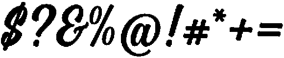 Medallion Typeface otf (400) Font OTHER CHARS