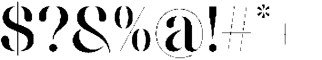 Mediora-Regular otf (400) Font OTHER CHARS