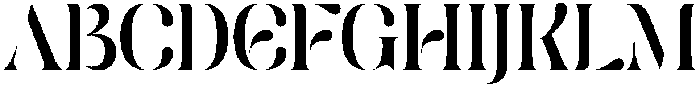 Mediora-Regular otf (400) Font UPPERCASE