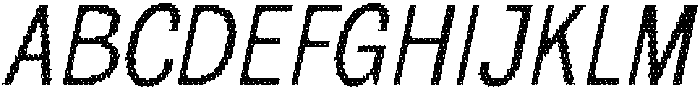 Meditera Disco Italic otf (400) Font UPPERCASE