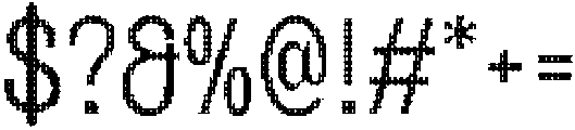 MediteraDisco-Regular otf (400) Font OTHER CHARS