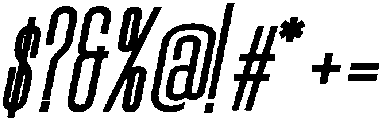 Medium Italic otf (500) Font OTHER CHARS