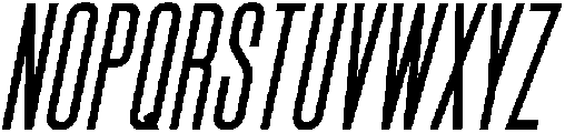 Medium Italic otf (500) Font UPPERCASE